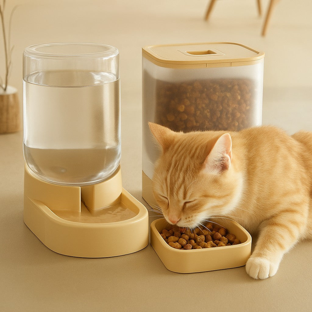 distributeur de croquettes chat essentiel