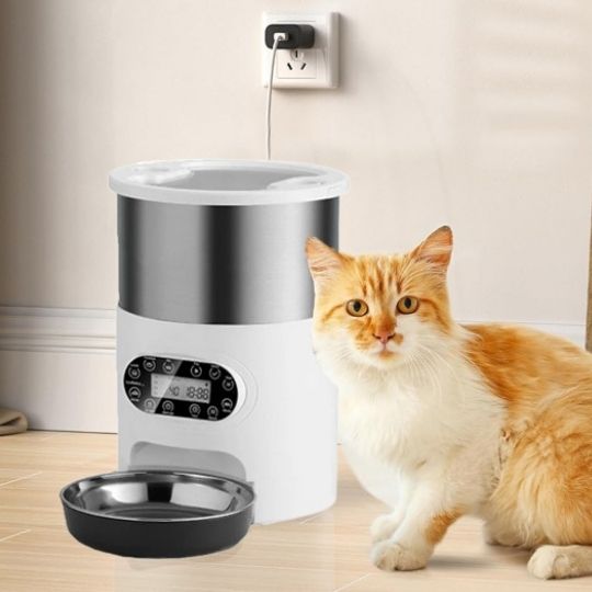 Distributeur de croquettes pour chat - Festin'Félin™