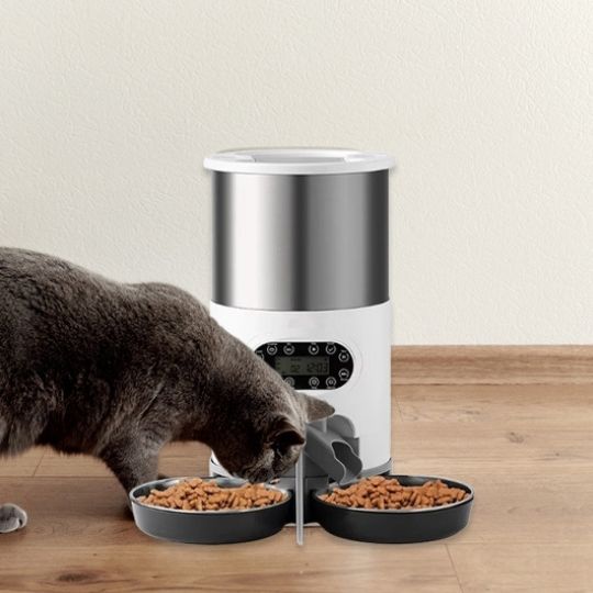 Distributeur de croquettes pour chat - Festin'Félin™