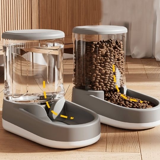 distributeur de croquettes pour chat unique