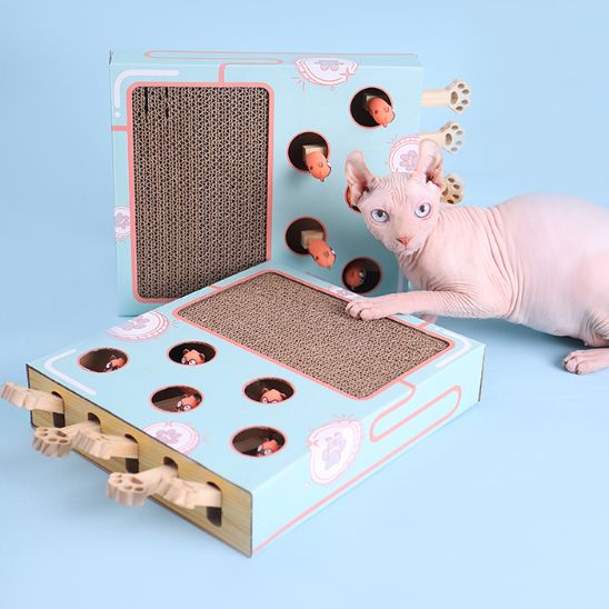 grattoir chat puzzle