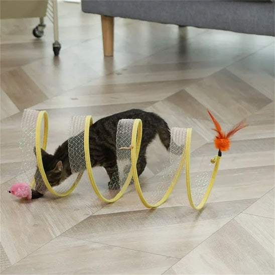 jeux pour chat en forme de sprirale