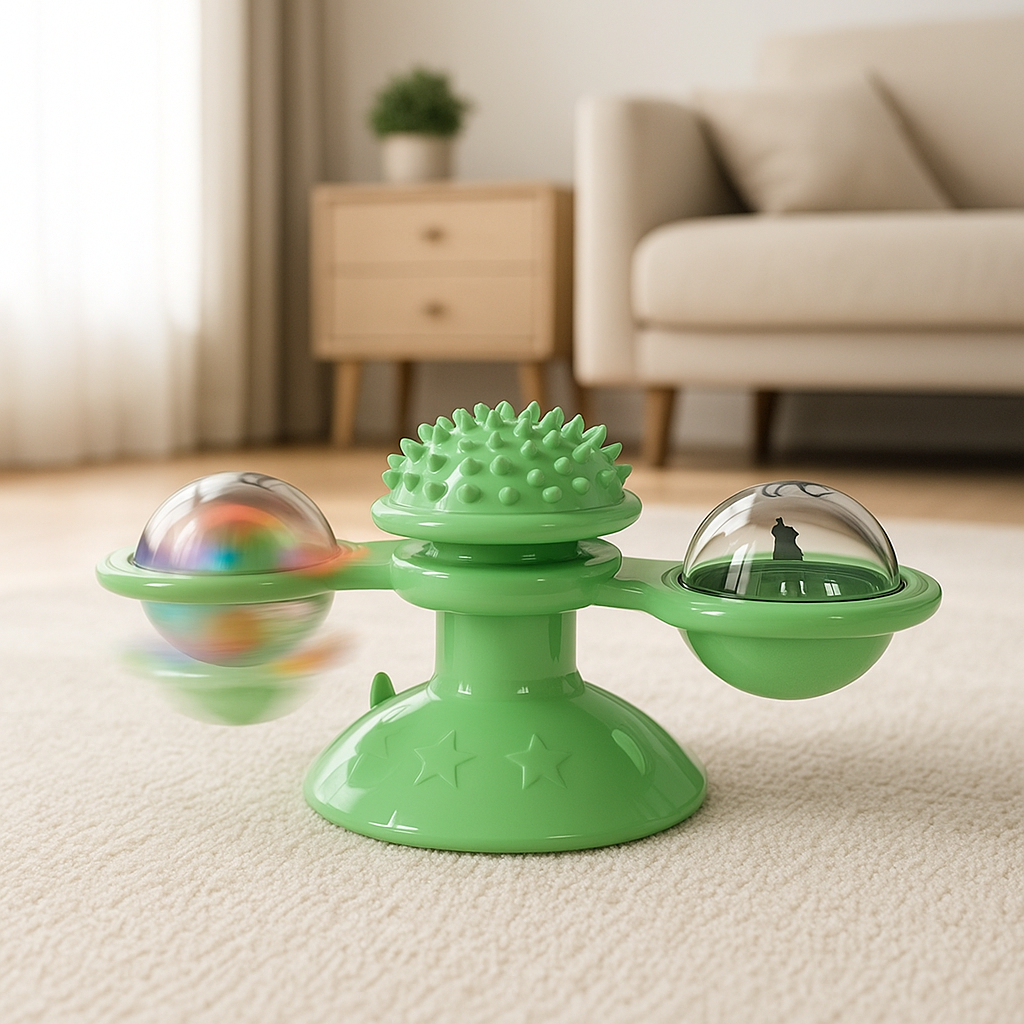 jeux pour chat vert