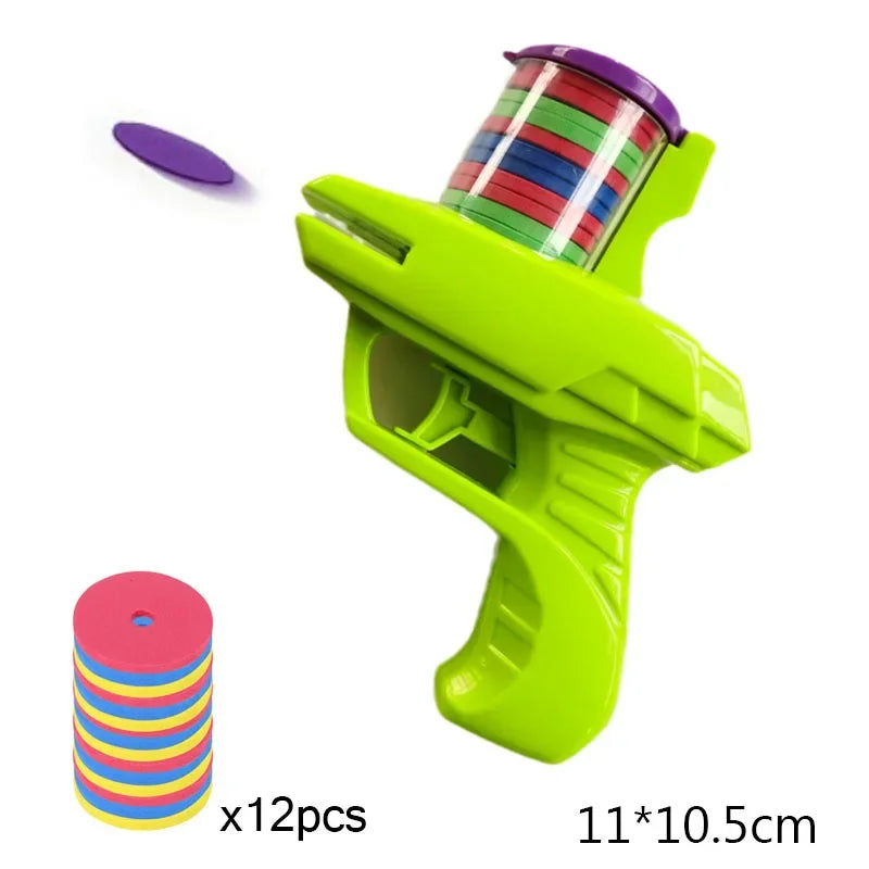 jouet chat pistolet vert