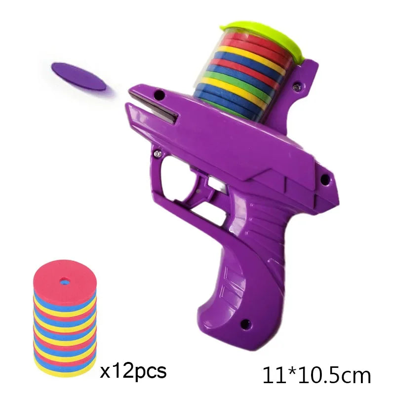 jouet chat pistolet violet