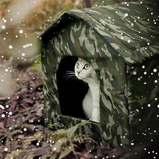 niche pour chat exterieur et interieur