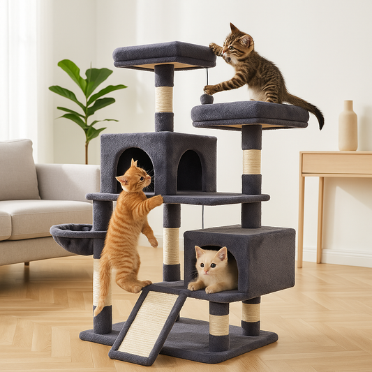 Comment créer l’espace de jeu parfait pour un chat d’intérieur
