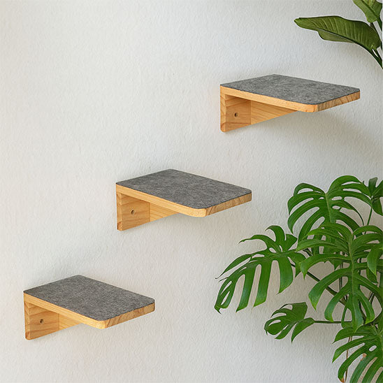 arbre a chat mural etagere