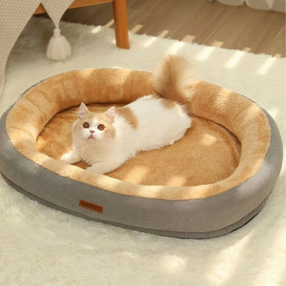 coussin chat doux chaud et unique