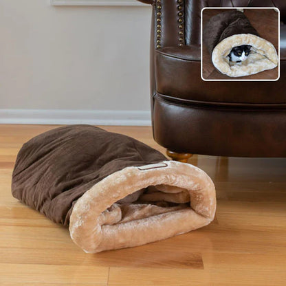 Coussin pour Chat 2-en-1 Ultra-Doux