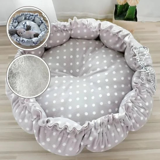 Mon Jolie Chat Coussin Rond pour Chat, 45 cm