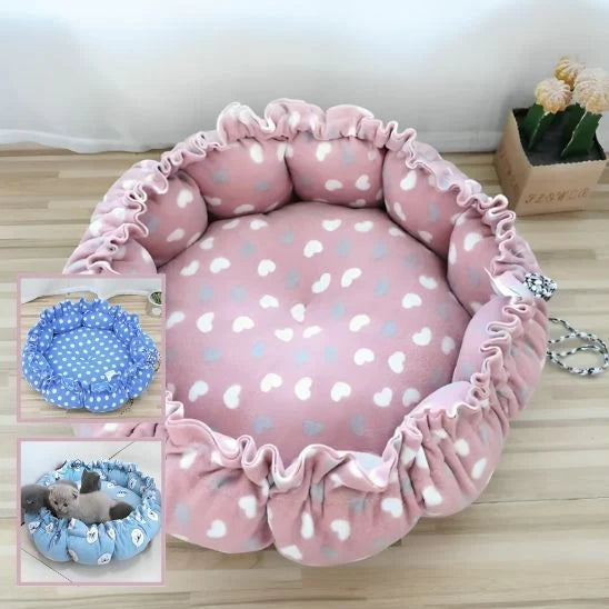 Mon Jolie Chat Coussin Rond pour Chat, 45 cm