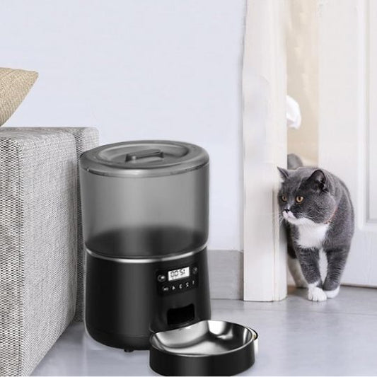 distributeur automatique croquettes chat beau