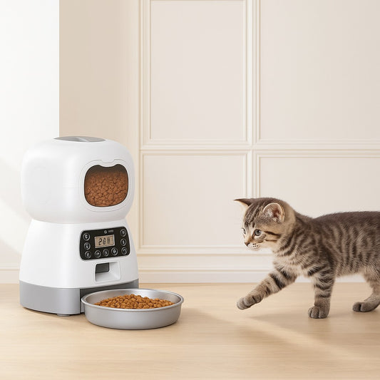 distributeur automatique croquettes chat bien