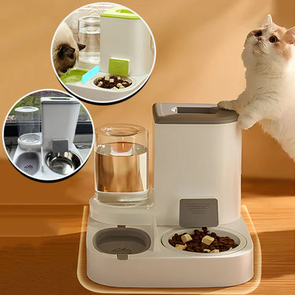 Mon Jolie Chat Distributeur d’eau et croquettes pour chat