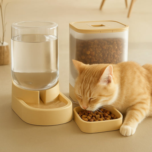 distributeur de croquettes chat essentiel