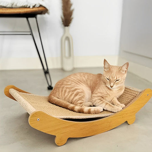 grattoir chat confortable et amusant