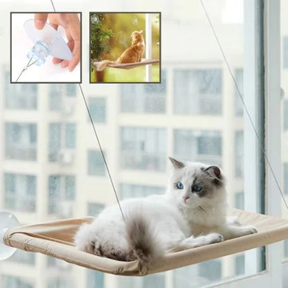 Mon Jolie Chat Hamac de fenêtre pour chat – 55 x 35 cm