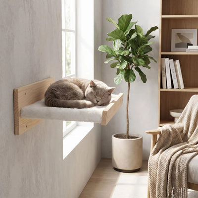 hamac mural pour chat rectangle et innovant