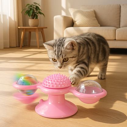 jeux pour chat rose