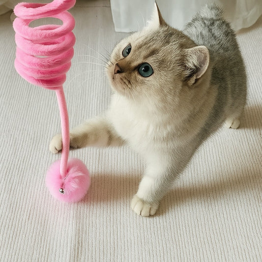 jouet pour chat amusant rose