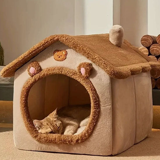 niche pour chat chalet parfait