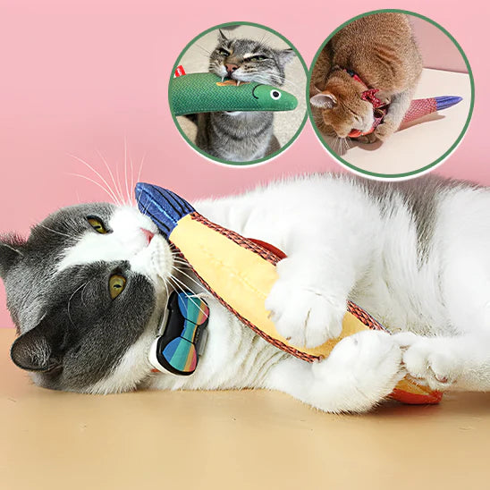 Mon Jolie Chat Jouet poisson à mâcher pour chat – 20 cm