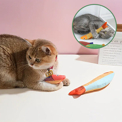 Mon Jolie Chat Jouet poisson à mâcher pour chat – 20 cm